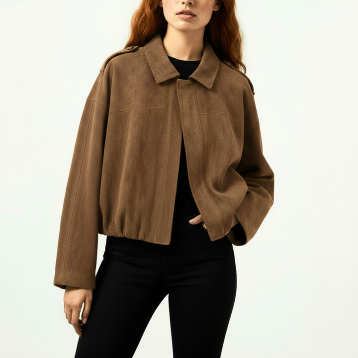 Chase Suede Bomber Jacket