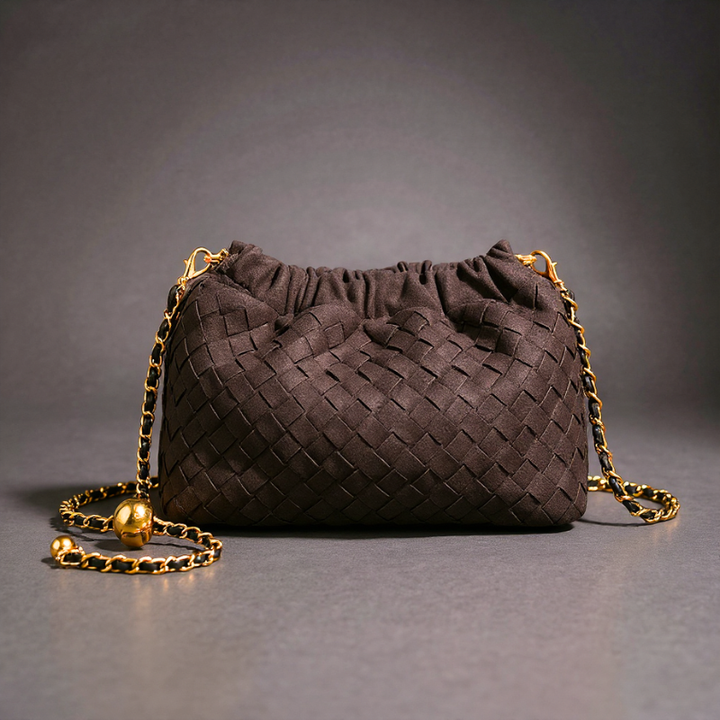 Shannon Woven Mini Shoulder Bag