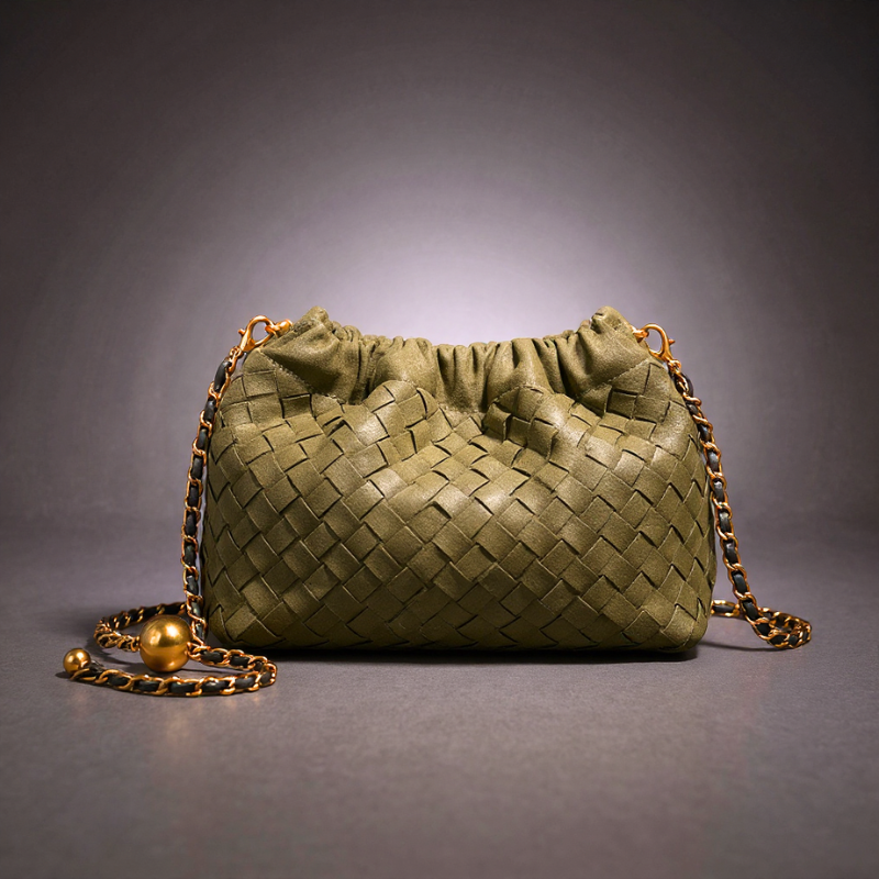 Shannon Woven Mini Shoulder Bag