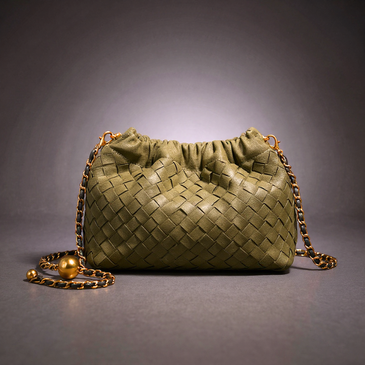 Shannon Woven Mini Shoulder Bag