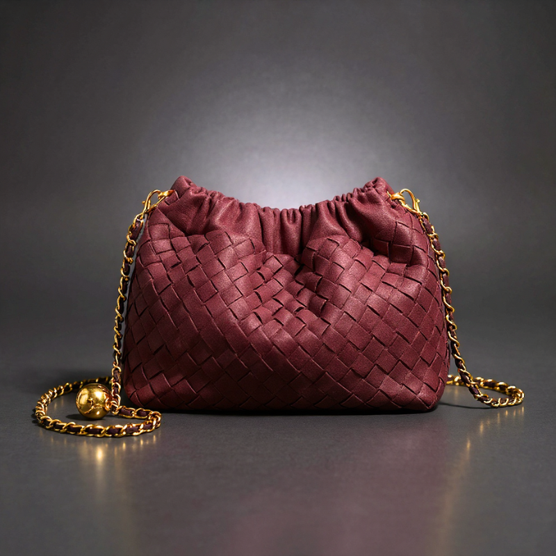 Shannon Woven Mini Shoulder Bag
