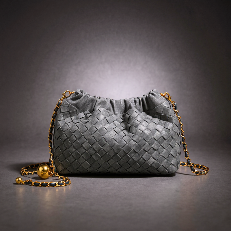 Shannon Woven Mini Shoulder Bag