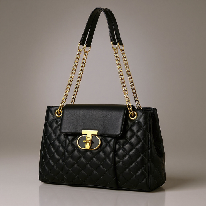 The Nicole Quilted Chain Bag