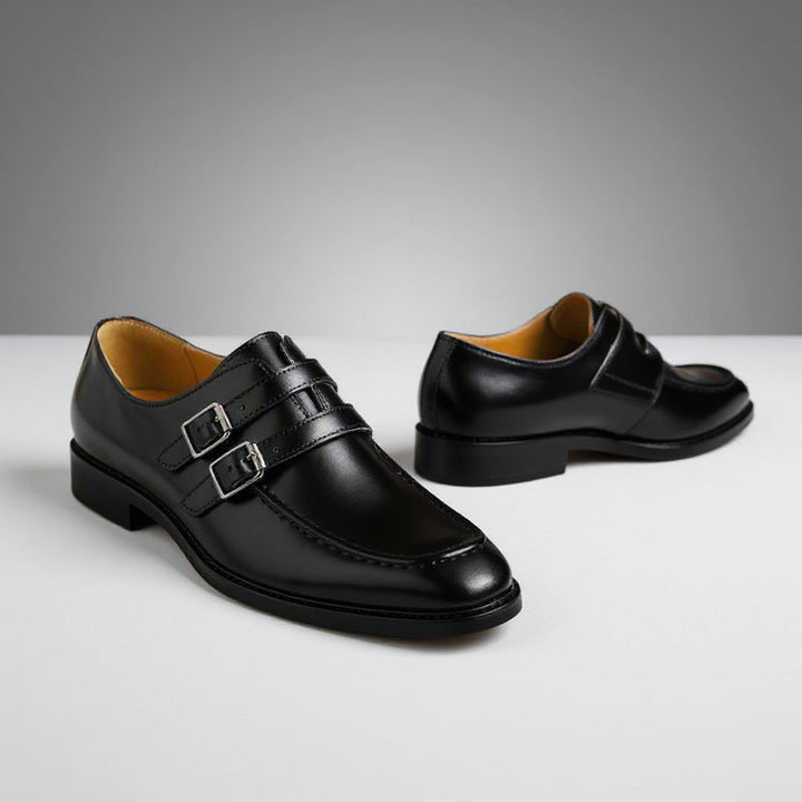 Nathan Double Monk Strap Loafer