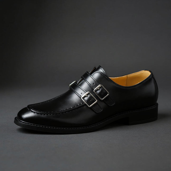 Nathan Double Monk Strap Loafer
