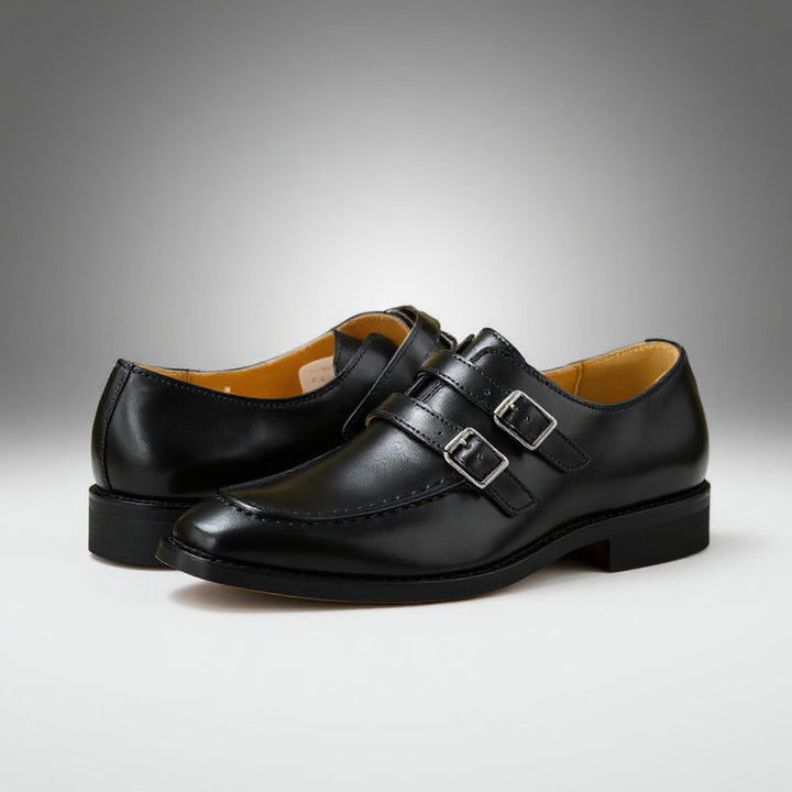 Nathan Double Monk Strap Loafer