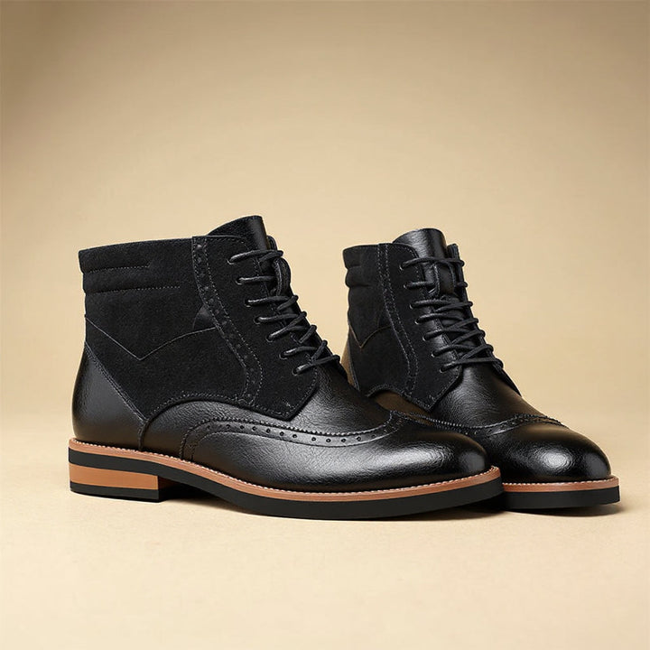 Heather Wingtip Boot