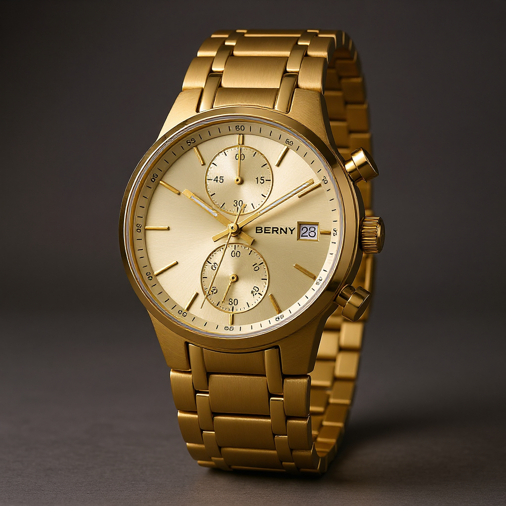 Sterling Chronograph Watch, 39mm