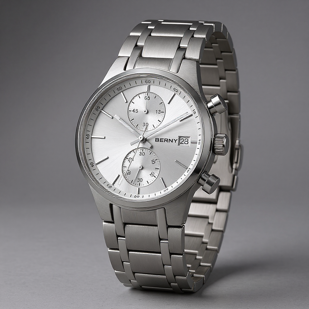 Sterling Chronograph Watch, 39mm