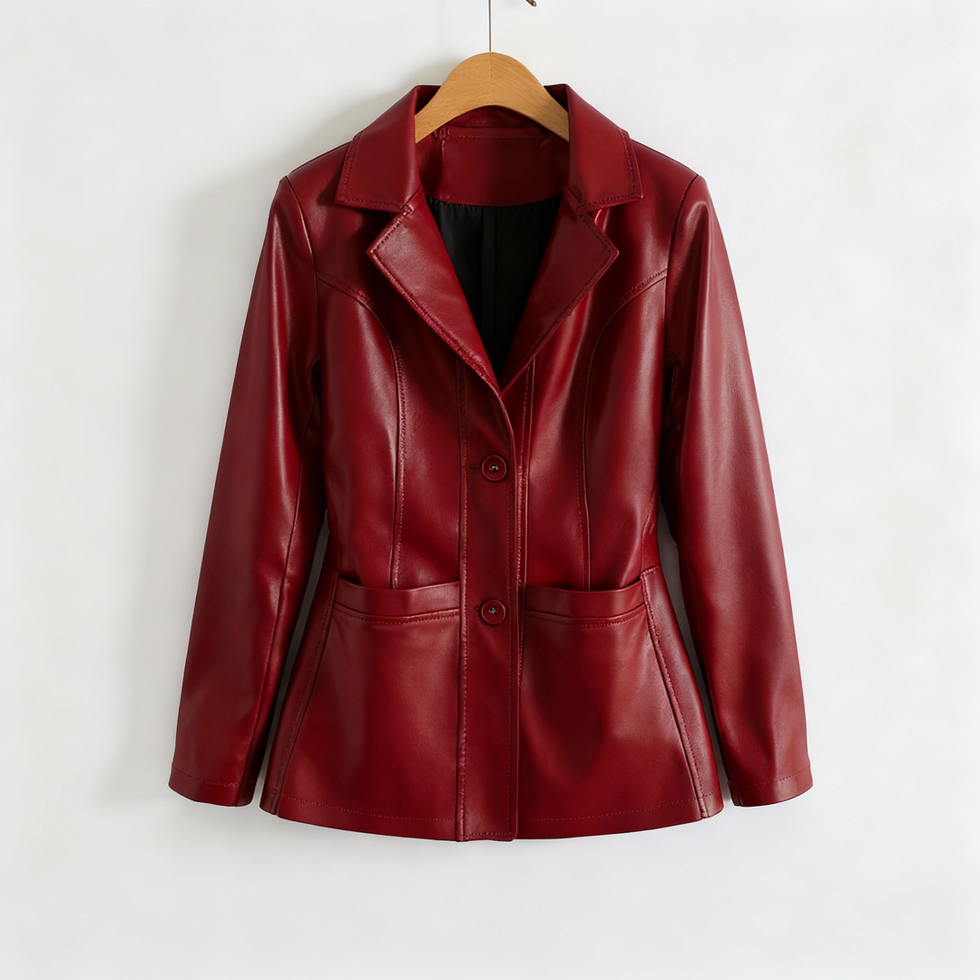 Jessica Lambskin Blazer