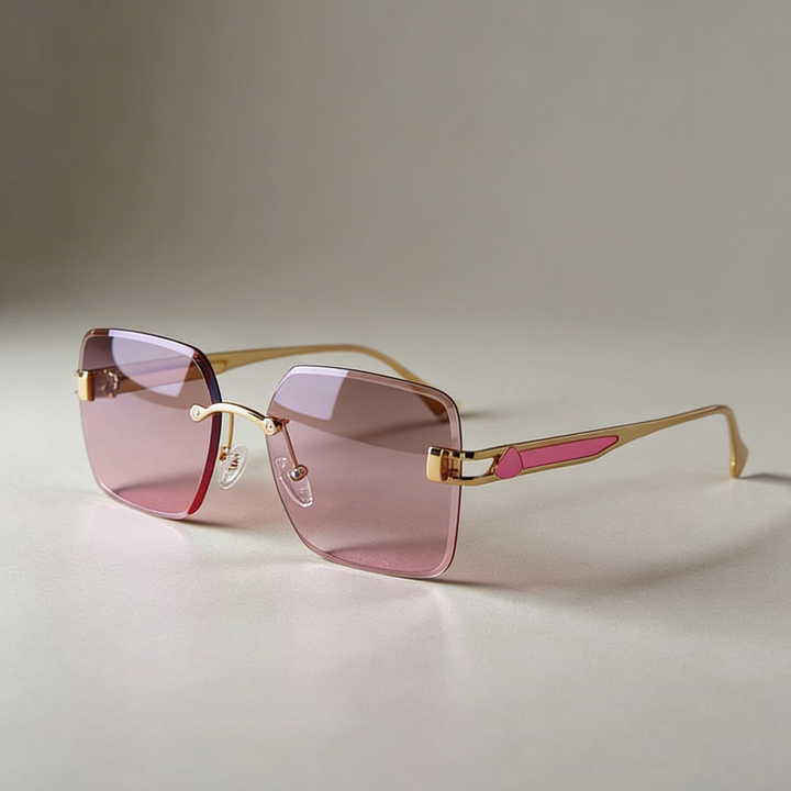 Peyton Rimless Sunglasses
