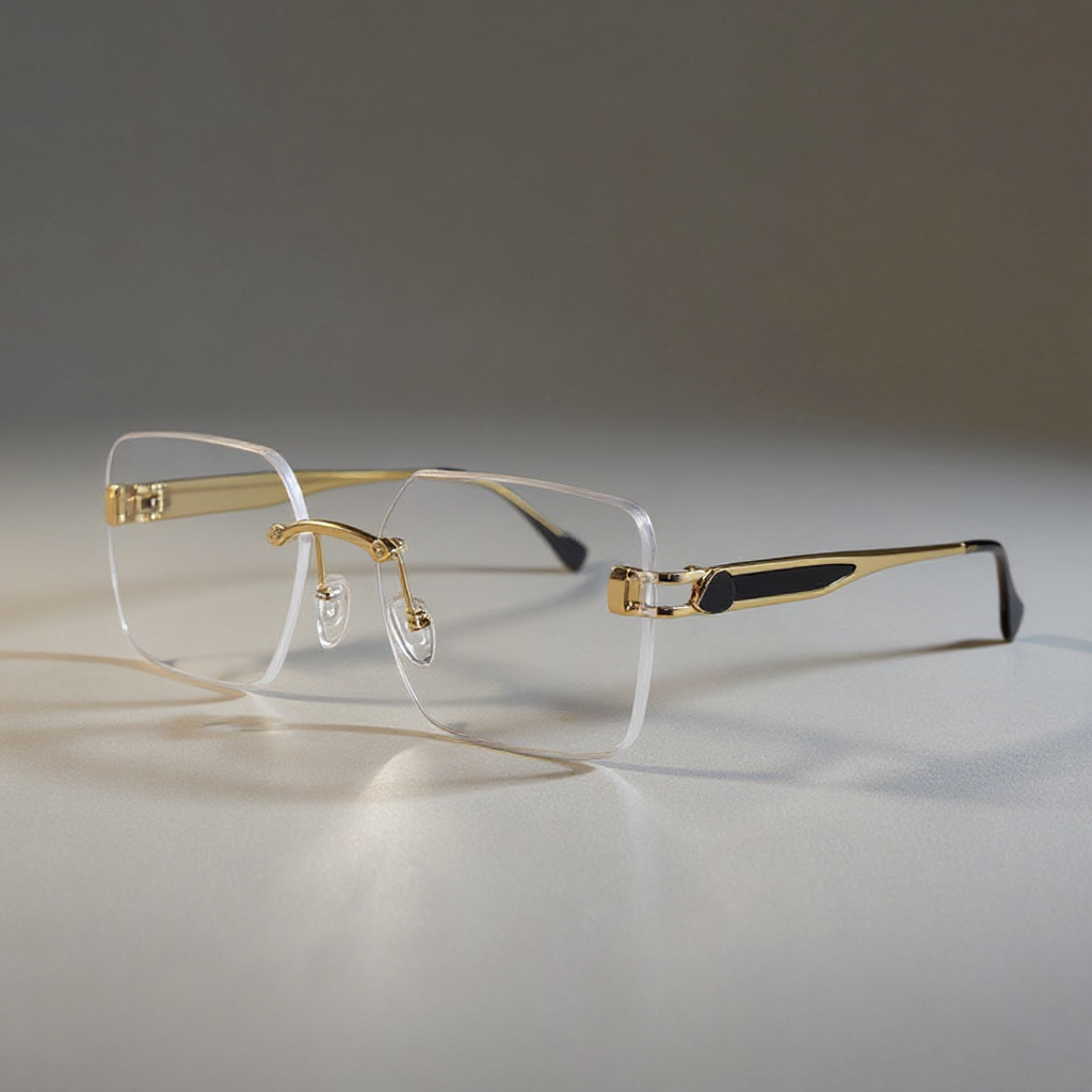 Peyton Rimless Sunglasses