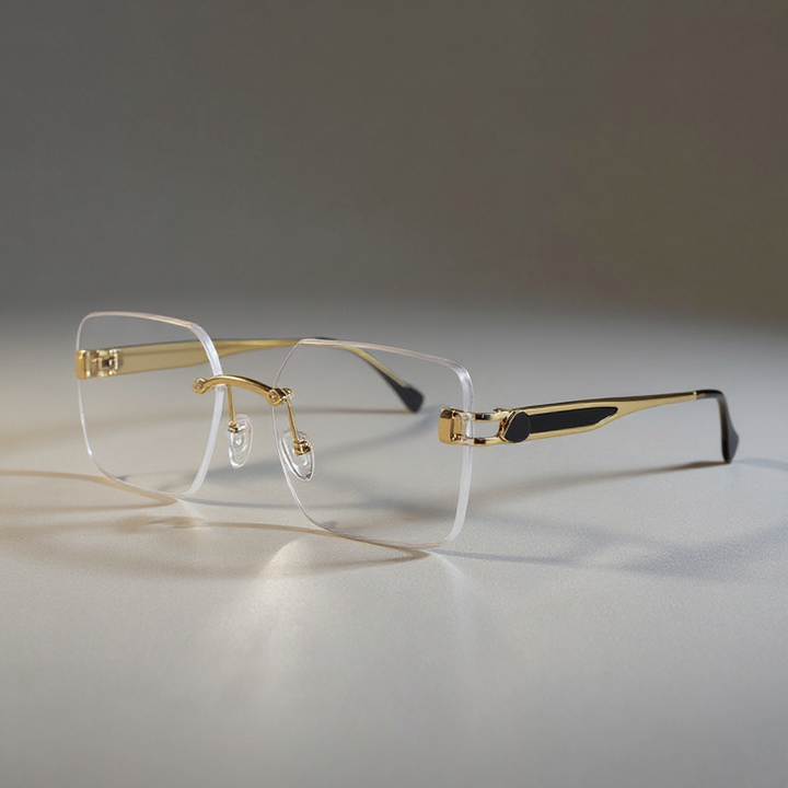 Peyton Rimless Sunglasses