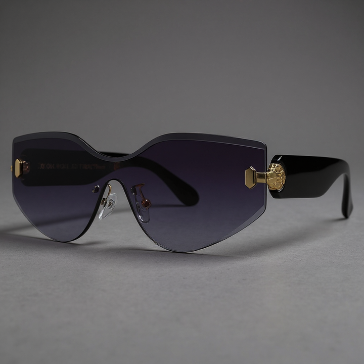 Grant Oversized Rimless Sunglasses