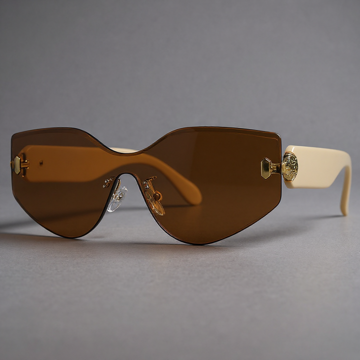 Grant Oversized Rimless Sunglasses