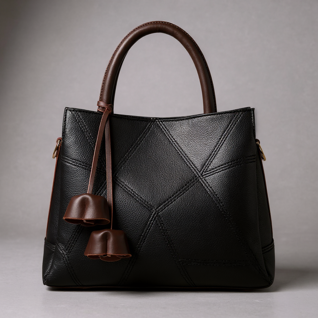 The Haley Leather Tote Bag