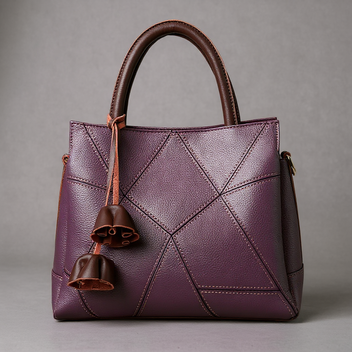 The Haley Leather Tote Bag