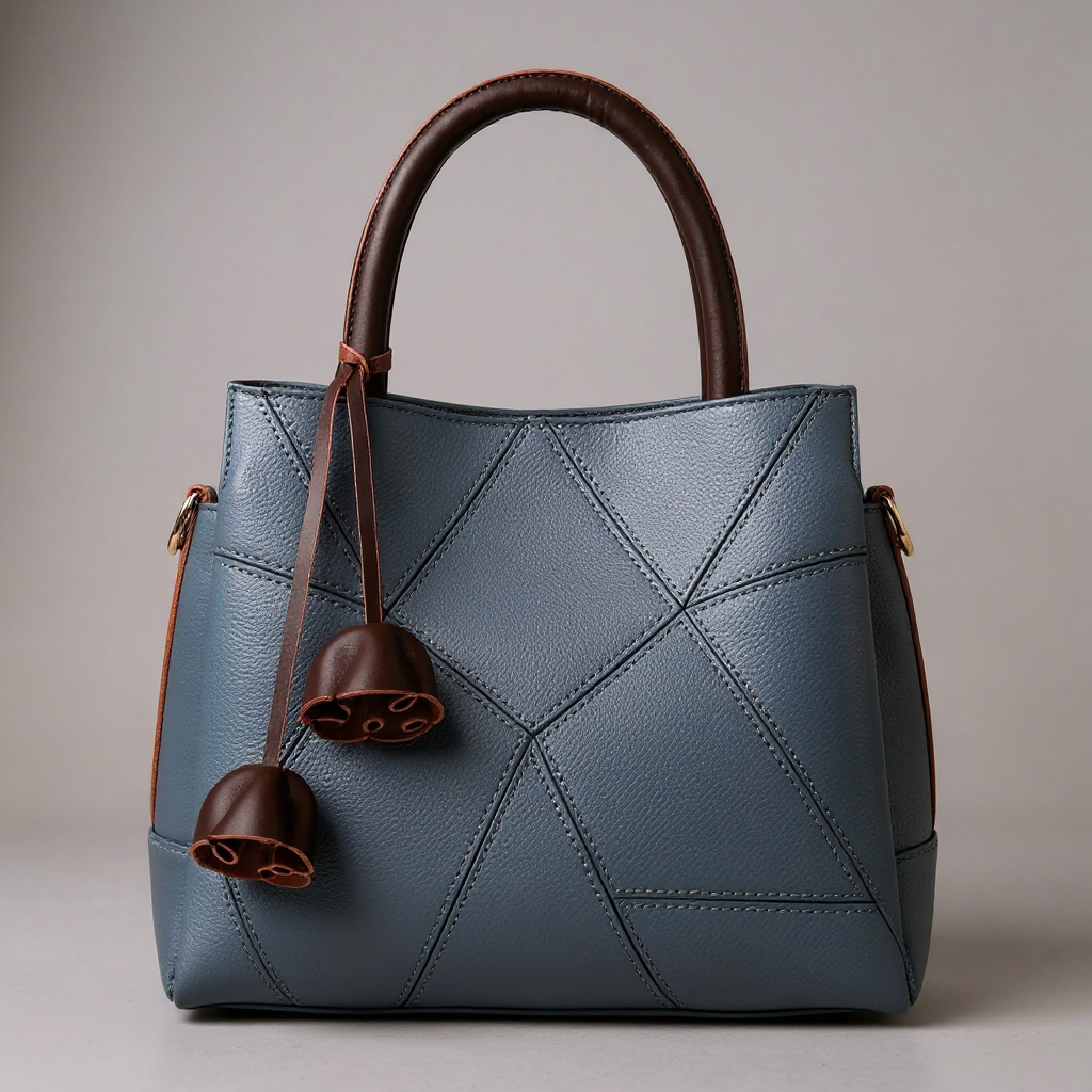 The Haley Leather Tote Bag