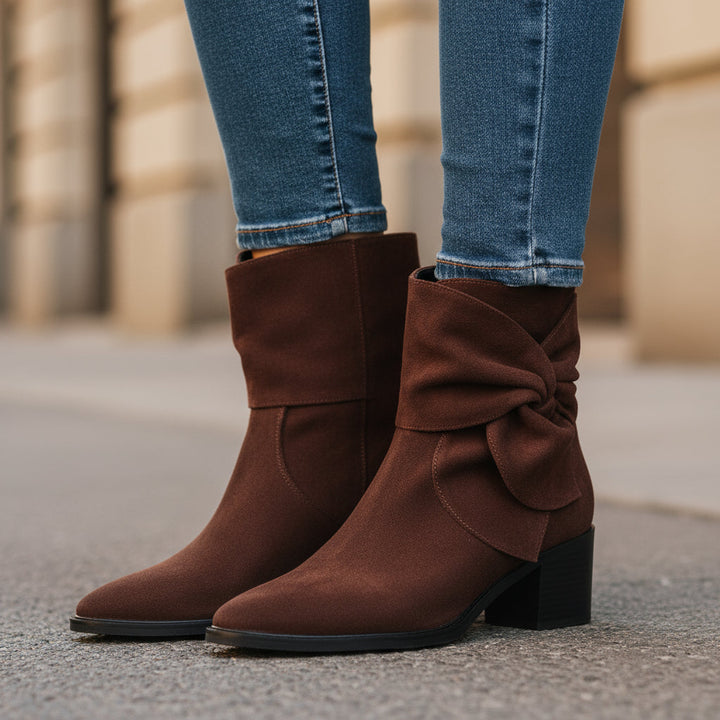 Kelsey Suede Ankle Boot