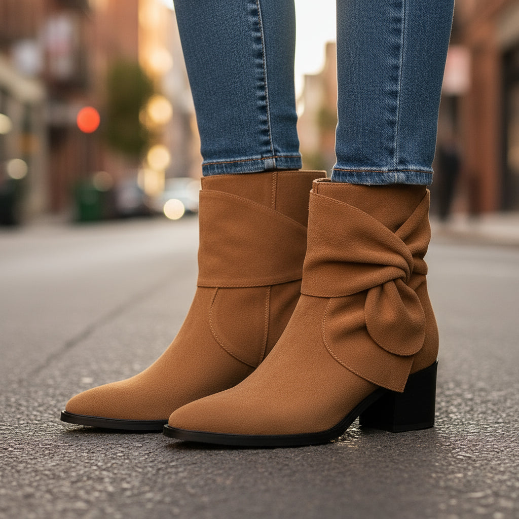 Kelsey Suede Ankle Boot