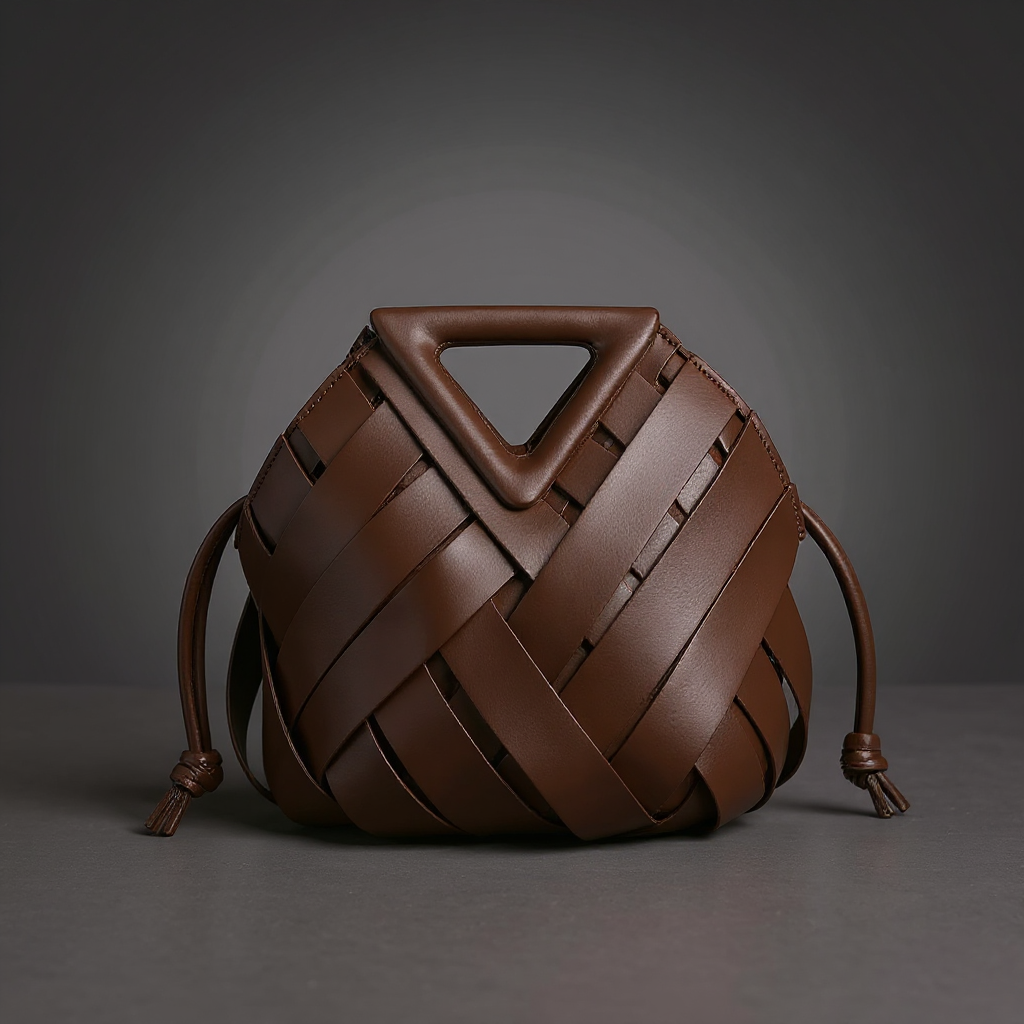 Summer Handwoven Mini Bucket Bag