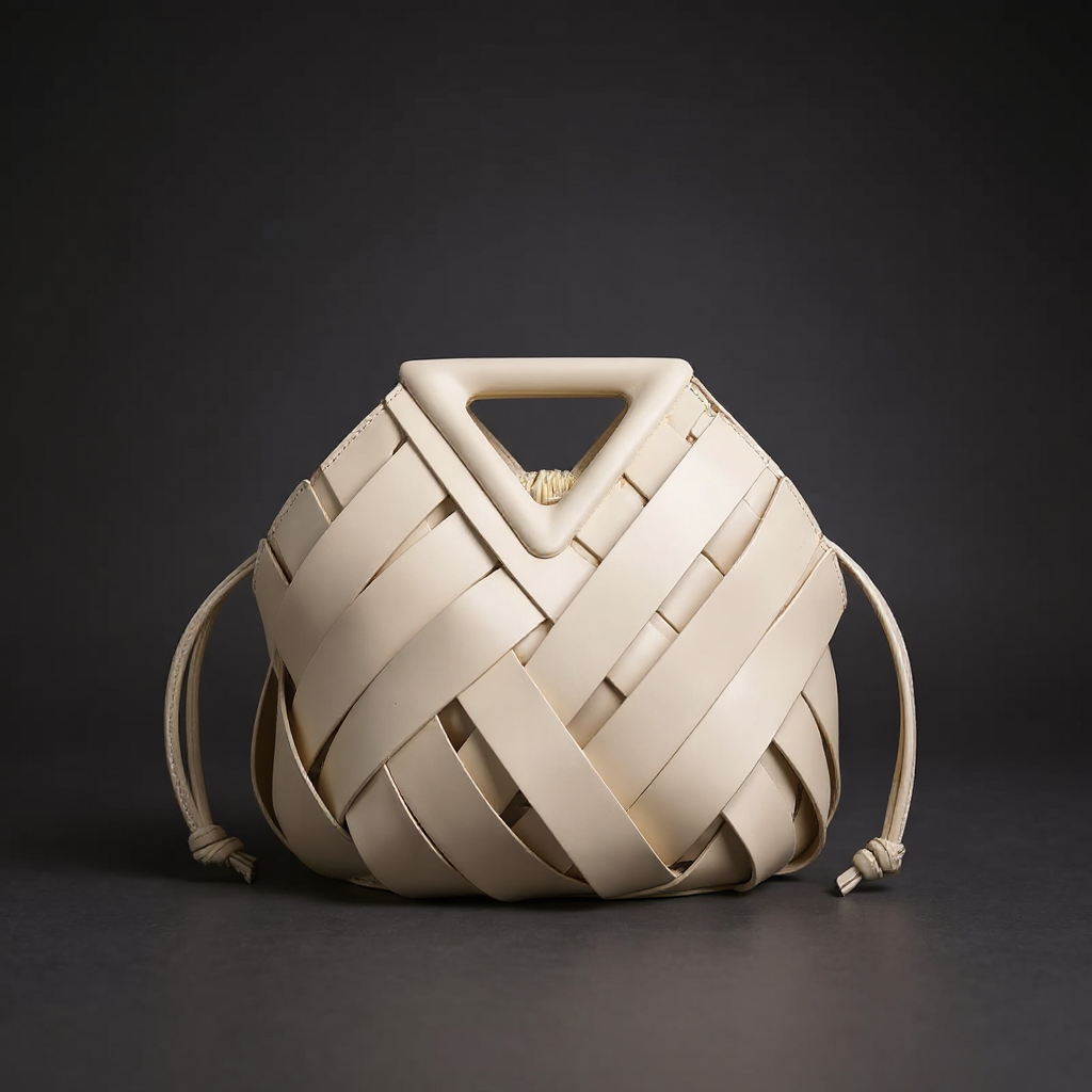 Summer Handwoven Mini Bucket Bag