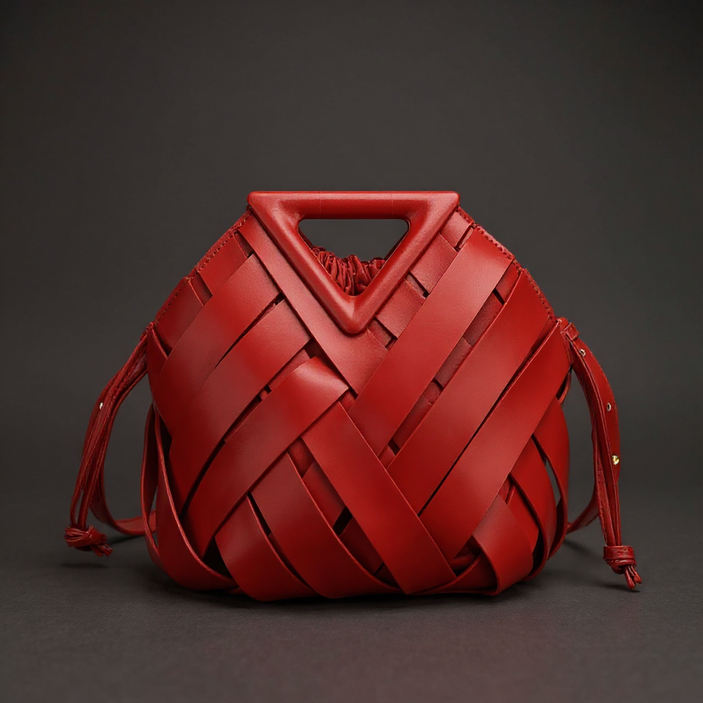 Summer Handwoven Mini Bucket Bag