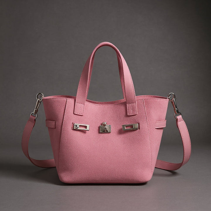 Ashley Mini Suede Tote