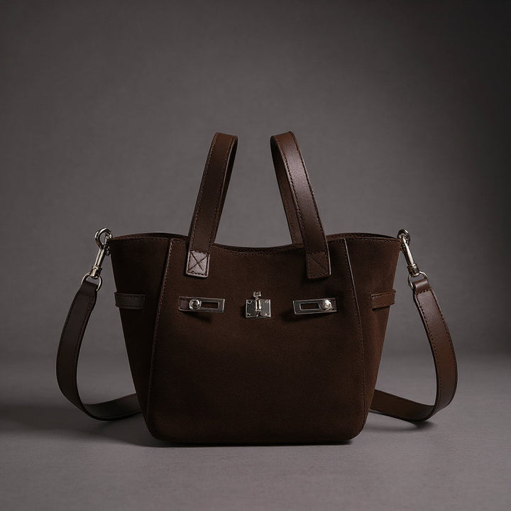 Ashley Mini Suede Tote