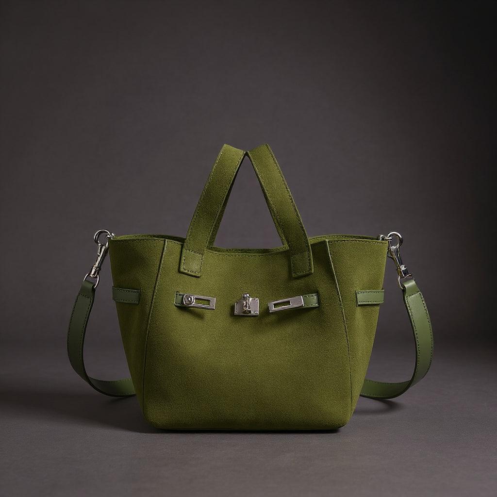 Ashley Mini Suede Tote