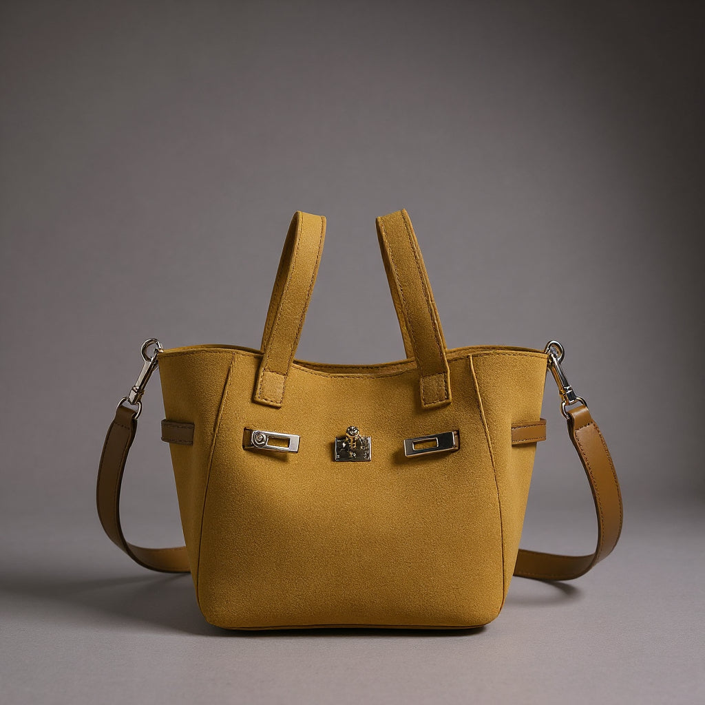Ashley Mini Suede Tote