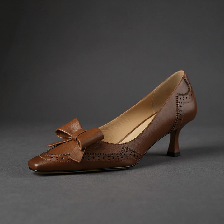 Amber Kitten Heel Pump