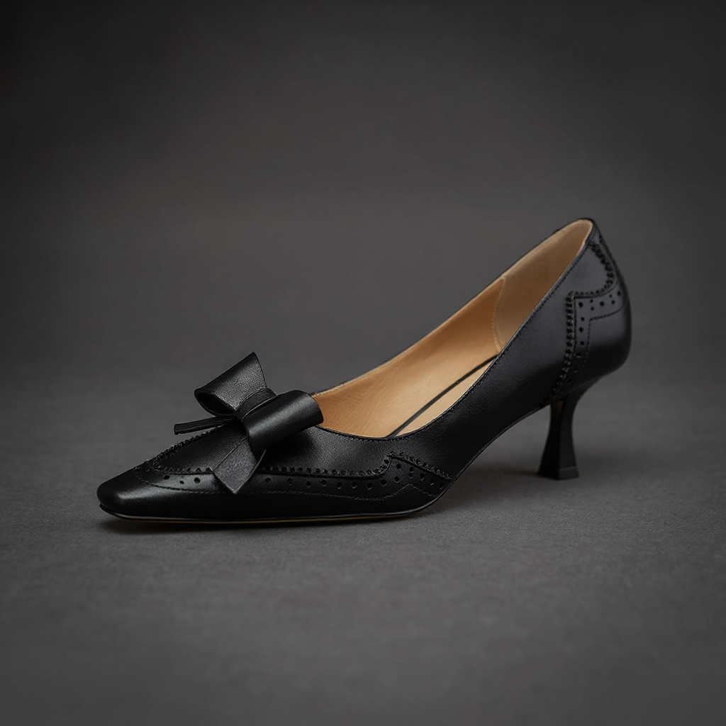 Amber Kitten Heel Pump
