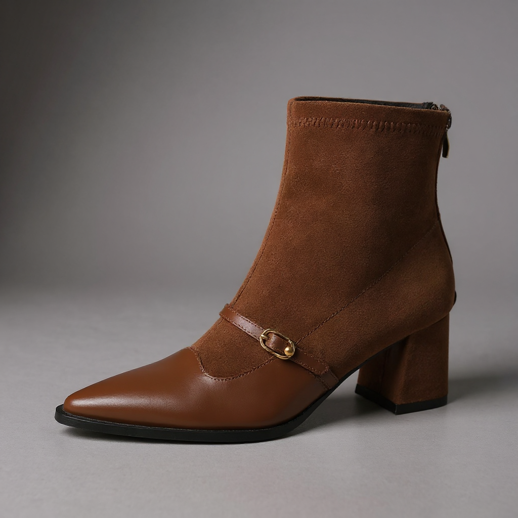 Faith Pointed Toe Ankle Boot