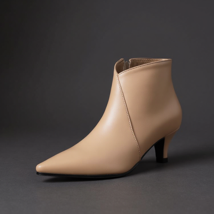 Brittany Kitten Heel Ankle Boot
