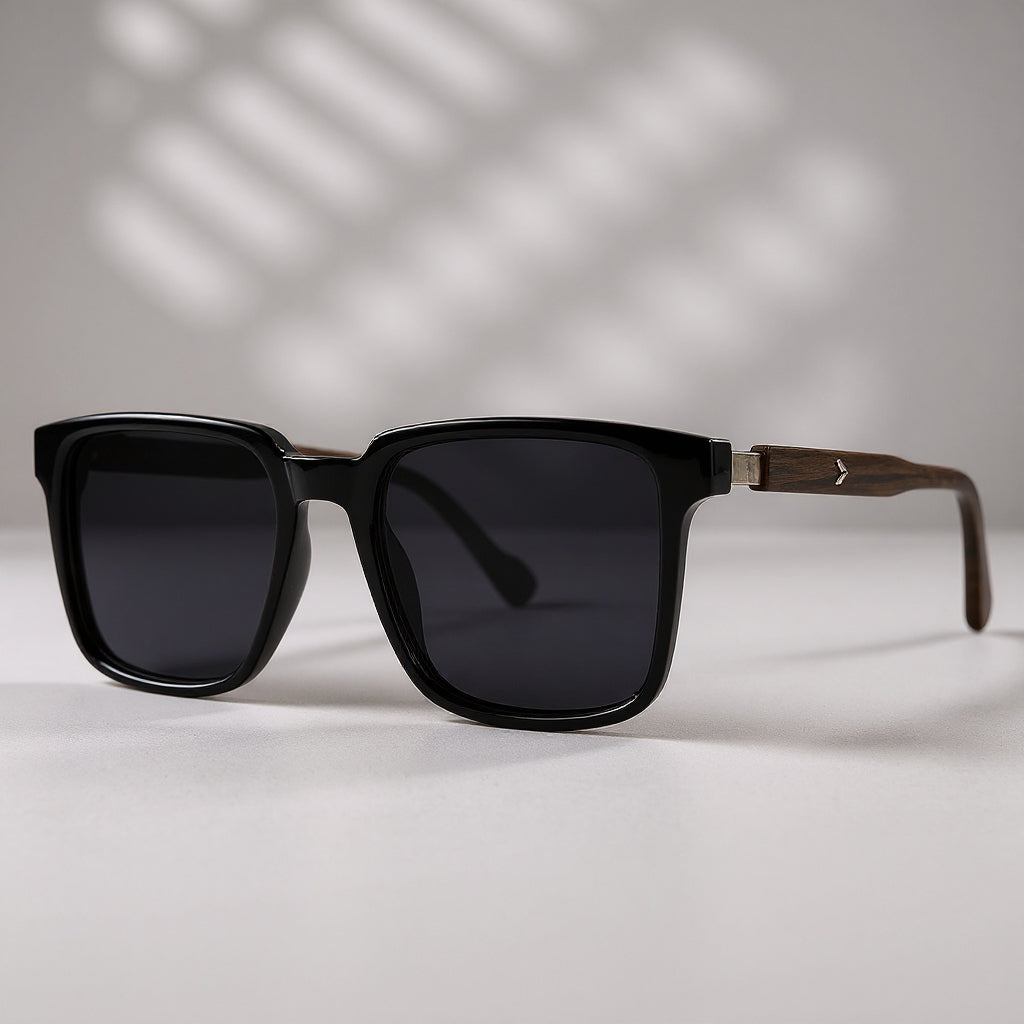 Peyton Woodgrain Sunglasses