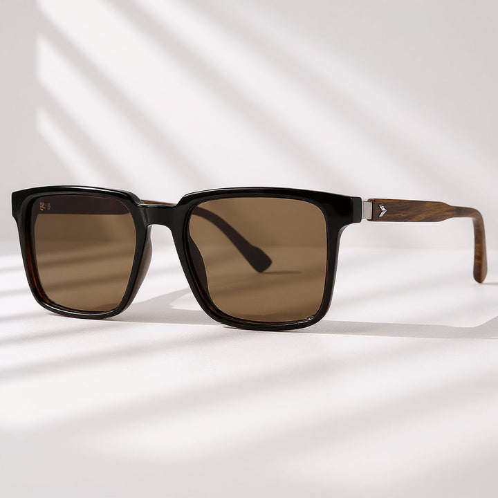 Peyton Woodgrain Sunglasses