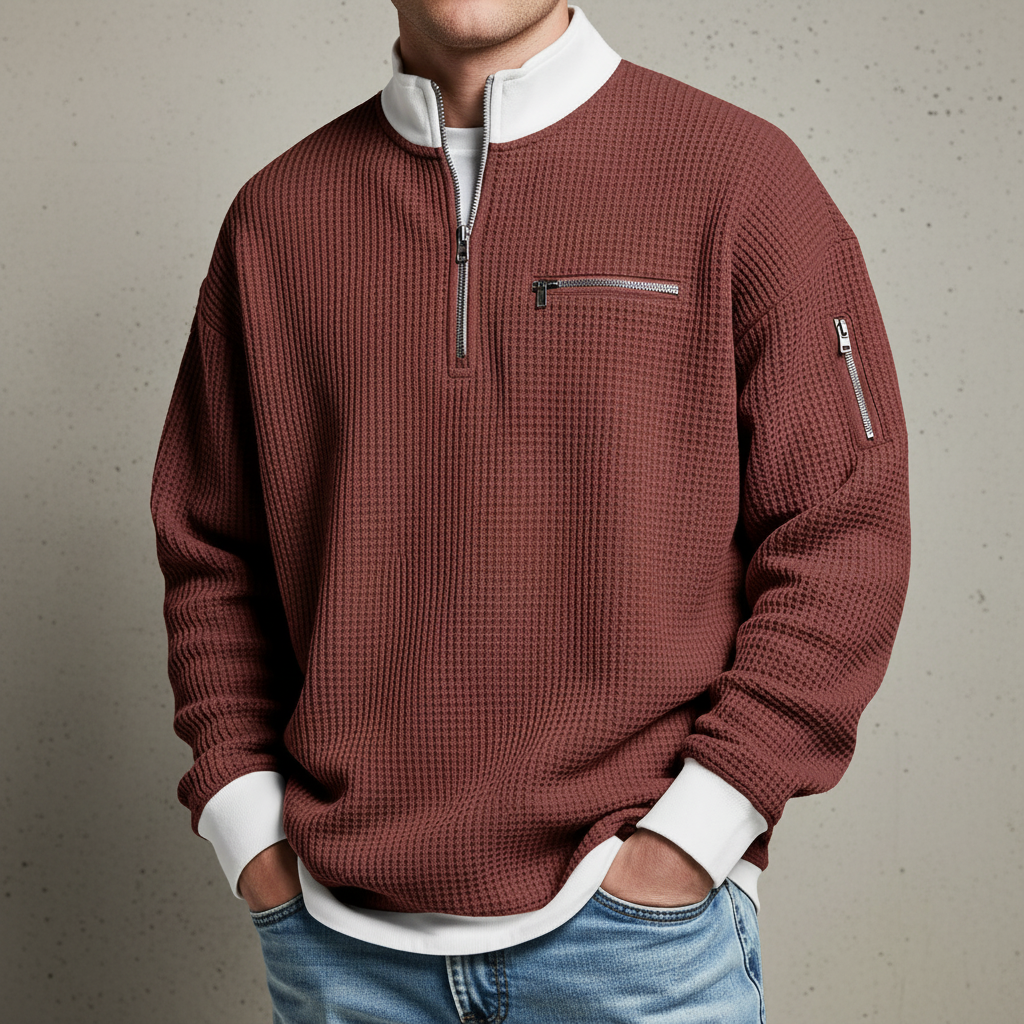 Blake Waffle Knit Sweater