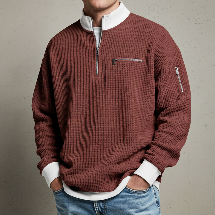 Blake Waffle Knit Sweater