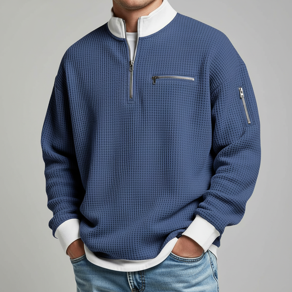 Blake Waffle Knit Sweater