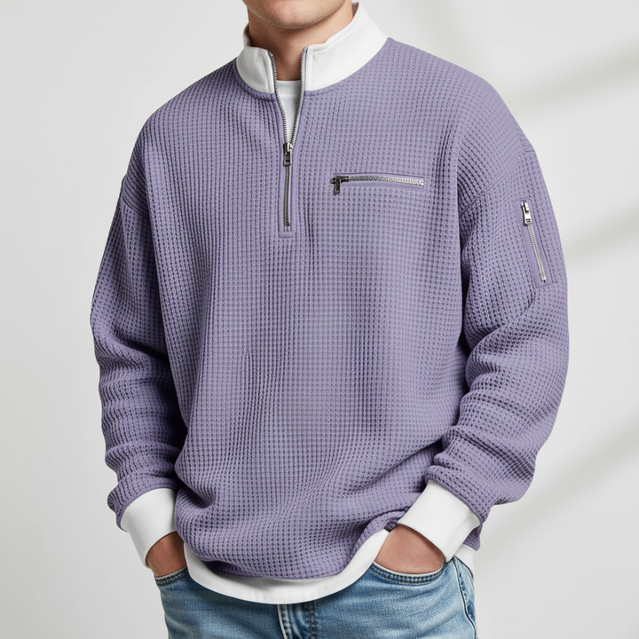 Blake Waffle Knit Sweater