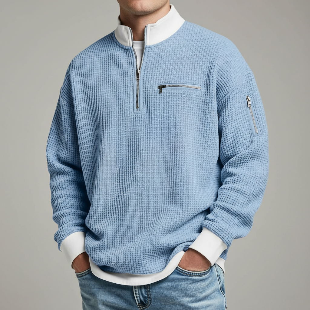 Blake Waffle Knit Sweater
