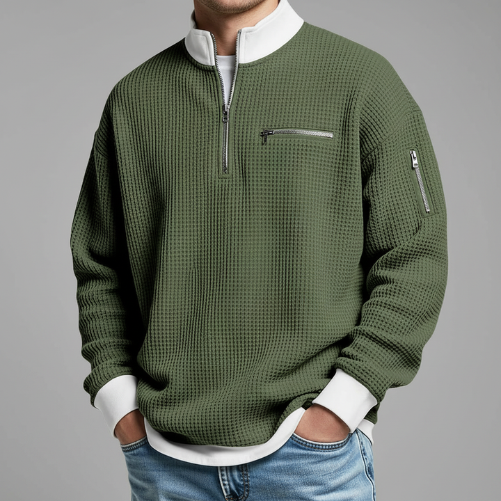 Blake Waffle Knit Sweater