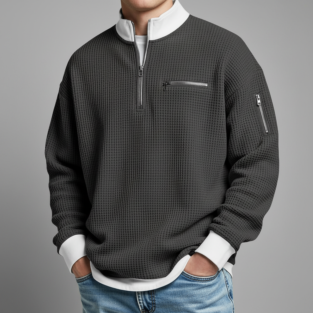 Blake Waffle Knit Sweater