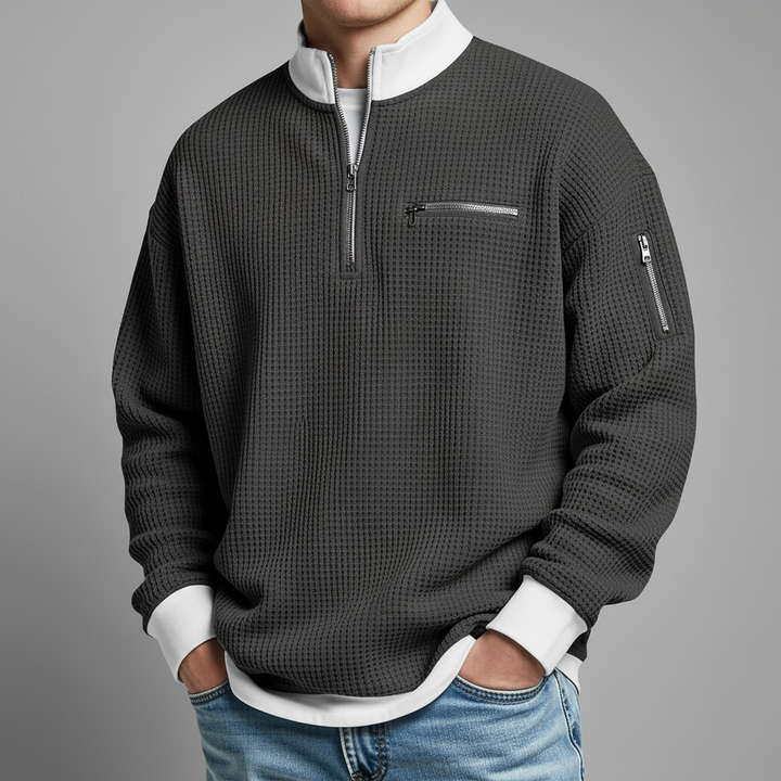 Blake Waffle Knit Sweater