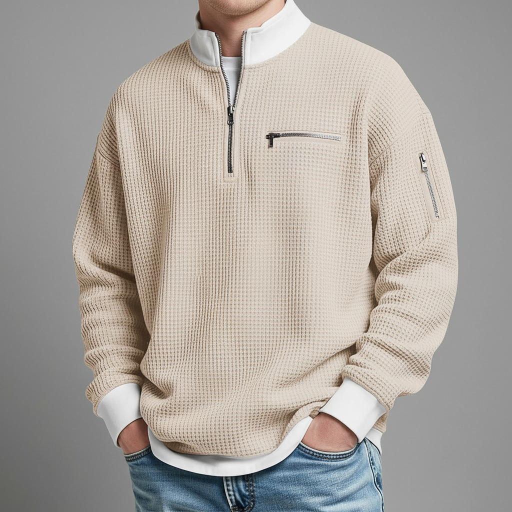 Blake Waffle Knit Sweater