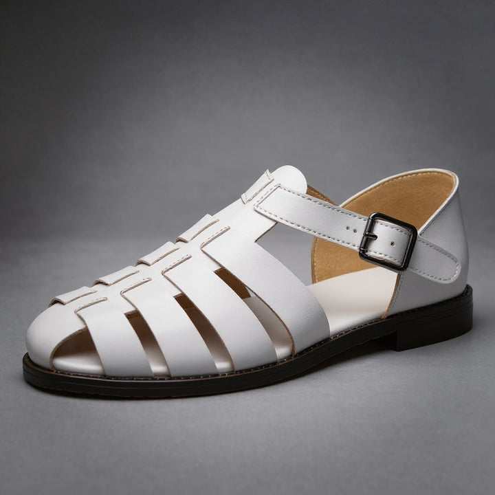Olivia Leather Fisherman Sandal