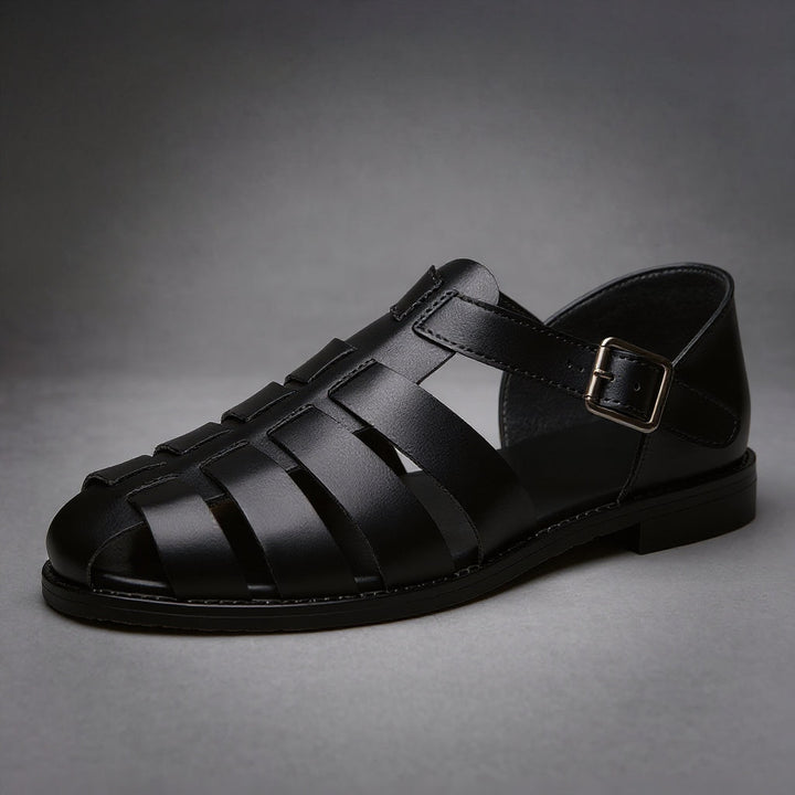 Olivia Leather Fisherman Sandal