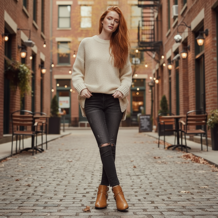 Stephanie Buckle Ankle Boot