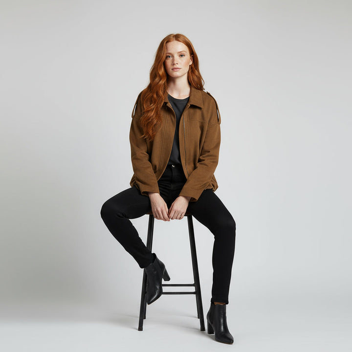 Chase Suede Bomber Jacket